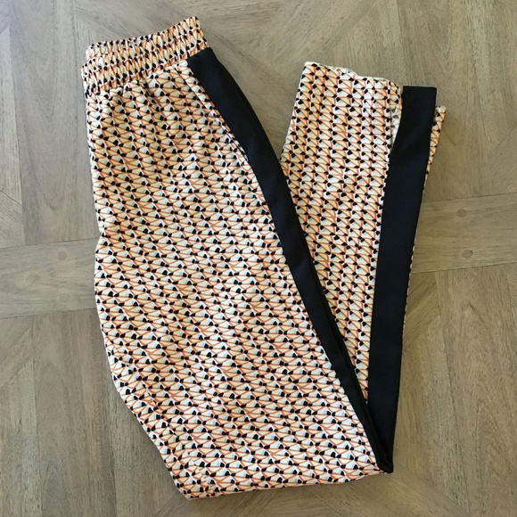 BCBGMaxazria Tuxedo Stripe Jogger Pants - Picture 1 of 6